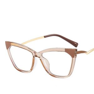 Gafas de Computadora con Protección Anti Luz Azul, Diseño Retro de Leopardo, Montura de Ojo de Gato para Mujer, Moda 2022 - Product Image 4