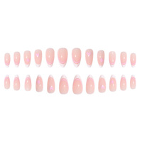Presse sur les ongles acrylique vente en gros presse sur les ongles avec design tendance presse sur les ongles