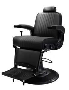 Zs Professional Hairdressing Chair Wholesale Hair Salon Hydraulic <b>Pump</b> Reclining Luxury Black Barber Chairs for Men - Product Image 5