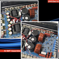 Amplificateur de subwoofer de voiture brésilien 1 Ohm, classe D, pleine gamme, RMS 5000W, crête 10000W, SPL, basses puissantes, monobloc