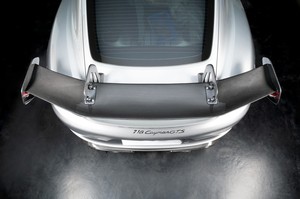 Aileron arrière <span class=keywords><strong>GT4</strong></span> <span class=keywords><strong>RS</strong></span> pour 718, fibre de carbone sèche, installation de remplacement - Product Image 4