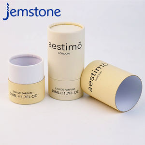 Emballage cylindrique personnalisé pour huiles essentielles et cosmétiques, biodégradable, taille personnalisable, emballage en papier kraft - Product Image 4