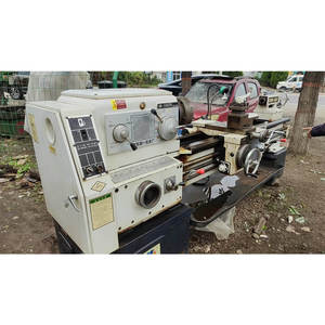 Used Light Duty Horizontal <b>Gap</b> Bed Lathe 220V Metal Manual 1000mm - Product Image 5