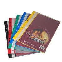 Carpeta de Conferencia Ecológica A4 de la Marca BEST, con Bolsillos para Documentos, 10/20 Ranuras, Logotipo Personalizado, Color de Empaque Disponible, Modelo V-3801