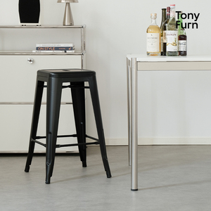 <span class=keywords><strong>30</strong></span>-inch kim loại cổ điển cao phân hiện đại Thiết kế cổ có thể xếp chồng lên nhau cho phòng khách phòng ngủ ngoài trời hoặc thanh cao sử dụng lắp ráp - Product Image 4