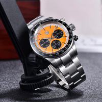 RollsTimi Reloj para Hombre NUEVO 2025 Movimiento Japonés VK63 Reloj de Pulsera de Cuarzo de Lujo Superior Cronógrafo de Zafiro para Hombre de Acero Inoxidable