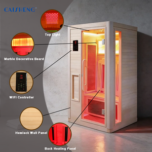 <span class=keywords><strong>Sauna</strong></span> a infrarossi 2026 di ultima generazione con terapia a luce rossa e specchio touch screen intelligente, <span class=keywords><strong>sauna</strong></span> a infrarossi da interno per 2 persone - Product Image 2