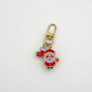 Nouvelle Tendance Porte-clés Métallique Mignon et Coloré pour Cadeaux de Noël, Mini Pendentif Portable, Accessoires de Décoration de Sac - Product Image 2