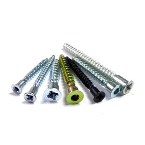 Tornillo europeo de Zinc negro autorroscante de acero al carbono Hex Socket Tornillos para muebles de madera Se requiere confirmación - Product Image 6
