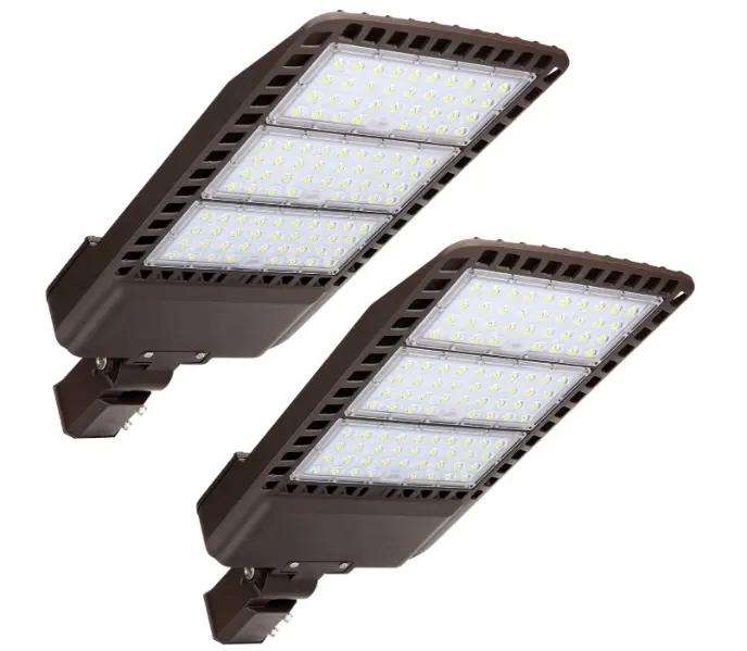 High Power Outdoor Industriële Led Schoenendoos Parkeerplaats Verlichting Etl Dlc Vermeld 300W Led Parkeerplaats Licht