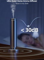 Diffuseur de parfum au design haut de gamme, type C, anti-fuite, en aluminium compact, élégant, diffuseur de parfum avec télécommande, appareil aromatique