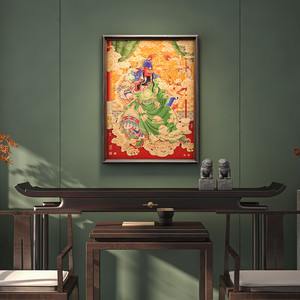 Pintura <span class=keywords><strong>de</strong></span> Cobre Pixiu Verde Cielo 2026, Arte Decorativo Hecho a Mano, Pintura Metálica Adecuada para Entradas - Product Image 3