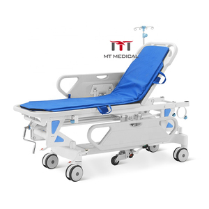 Mt Medische Weegschaal Ziekenhuis Medische Emergency Overdracht Patiënt Vervoer Brancard <span class=keywords><strong>Trolley</strong></span> - Product Image 6