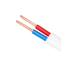 Zweikerniges Kabel vom Hersteller: Elektrisches BVVB BV Kupferkernkabel mit PVC-Isolierung, 1mm, 1,5mm, 2,5mm Massiv-Flachkabel