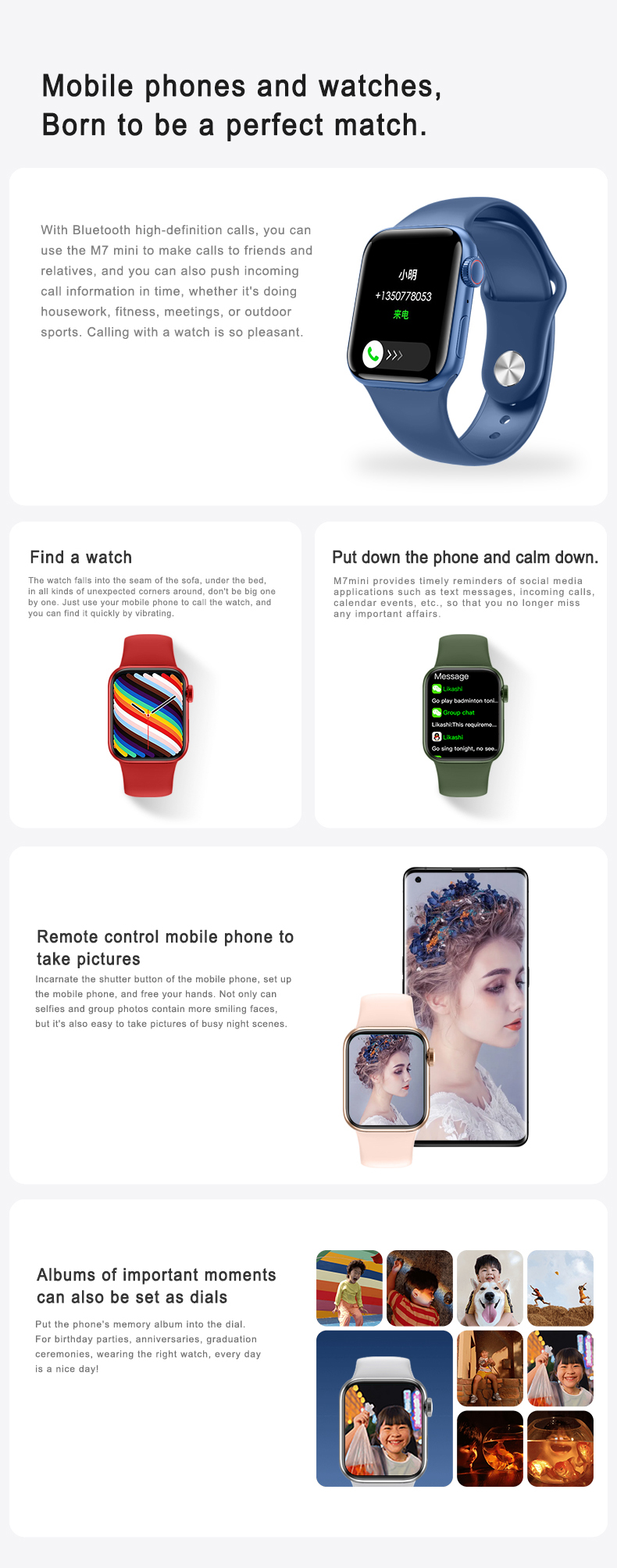 M7 mini SmartWatch