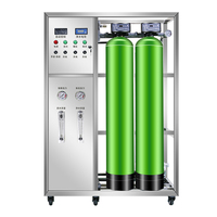 Système de traitement des eaux d'aquaculture par osmose inverse et nanofiltration, contrôlé par PLC, haute productivité, pompe à moteur 1000L/heure