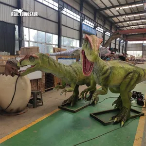 Dinosaurus Animatronik Buatan untuk Pemasok Pabrik TAMAN DINOSAURUS