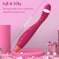 Klitoris Vibrator Silikon Klitoris Stimulator Wiederauf ladbarer Dildo Vibrator G-Punkt Massage gerät mit 10 Modi Sexspielzeug für Erwachsene