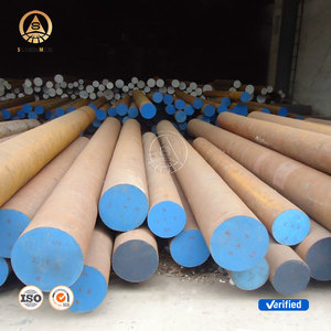 قضبان دائرية من سبائك 1.7225 مدرفلة على الساخن ومطروقة 4140 4142 4340 St52 Astm A36 A516 SAE 1070 1045 Ms فولاذ قوالب وفولاذ أدوات - Product Image 5