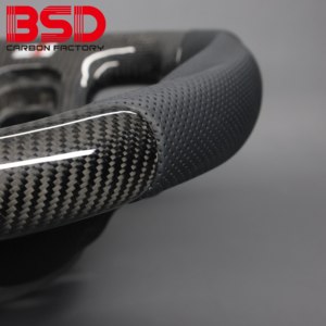 BSD carbone pour Audi A3 S3 RS3 8Y flambant neuf modifier voiture personnalisé Sport véritable Fiber de carbone volant BSD personnalisé volant - Product Image 4