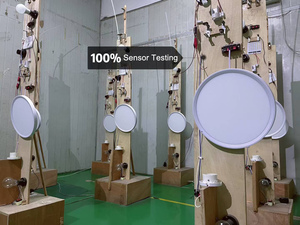 Industrial LED <span class=keywords><strong>Light</strong></span> 220V Modern Smart PIR Sensor Iluminação 12W 18W Motion Sensor LED Teto <span class=keywords><strong>Light</strong></span> - Product Image 4
