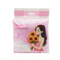 Vente en gros de serviettes hygiéniques jetables Pantalons d'époque pour dame fille culotte de sous-vêtements souples