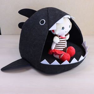 Panier pour chat Shark Cat, couleur personnalisable, RPET, pliable, amovible, lavable, nid pour chat, tissu détachable, fournitures pour animaux de compagnie pour tous les sacs sculptés - Product Image 6