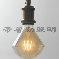 Nouveau Design Vintage forme de cône E26 E27 B22 décoration de la maison D115 ampoule à Filament LED