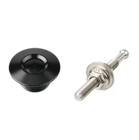 Kit de verrouillage rapide pour capot de voiture 22 mm avec bouton-poussoir et clip de fixation