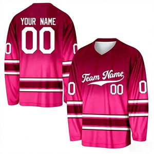 Elite Ice Hockey Team Uniform Custom Sublimated Hockey Jersey Durable Polyester <b>Athletic</b> Wear for Training Practice - Product Image 1