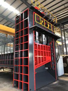 בלני דחיסה מתכת באיכות גבוהה 1000 קומפקטור גרוטאות מתכת עם 2 צירים - Product Image 3