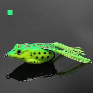 Leurre de pêche souple en forme de <span class=keywords><strong>grenouille</strong></span> à <span class=keywords><strong>prix</strong></span> d'usine, leurre réaliste pour <span class=keywords><strong>grenouille</strong></span>, fonctionne à toutes les profondeurs. - Product Image 1