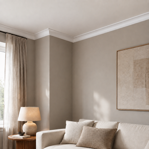 Moulure de <span class=keywords><strong>plafond</strong></span> <span class=keywords><strong>LED</strong></span> blanche moderne Banruo en PS avec éclairage dissimulé pour la décoration intérieure - Product Image 4
