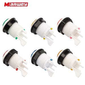 ماروي ألوان مختلفة آلة لعبة الورق الملحقات البلاستيك زر ضغط التبديل أزرار لعبة الورق - Product Image 4