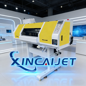 Fabrikpreis XP600DTF Vollautomatischer <span class=keywords><strong>Epson</strong></span> T-Shirt Tintenstrahldrucker 60cm Zwei Druckköpfe Mehrfarbiger Sublimations-Lösemitteltintendrucker - Product Image 1