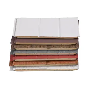Various Colors Sandwich Panel Pu Roofing Exterior Decorative Wall Panels Thermal Insulation Material