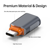 Adaptateur Mini OTG D2201 USB-C/USB 3.1 Type C Mâle vers USB 3.0 Femelle, Adaptateur Tipo C vers USB 3.0 OTG