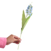 Seiden-Kunstblumen Maiglöckchen Glockenblumen Blumensträuße DIY Blumenarrangement Zubehör Minimalistischer Nordischer Stil