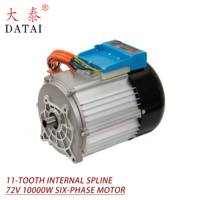 DATAI 72V 10000W PMSM six phases, IP67, essieu arrière de 3 tonnes, tricycles et quads à charge lourde