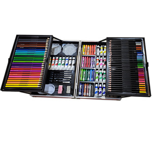 Neues Modell Aluminium Kinder Ölpastellkreide Marker Aquarellfarben Zeichenkunst Malpinsel für Schul-Malset auf Lager - Product Image 3