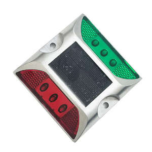 Highway Road <span class=keywords><strong>Reflector</strong></span> Blinker Marker Light Aluminio Solar Led Road Stud Cat Eye - Product Image 4