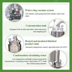 Concentrador de Miel Comercial Automático Gondor, Equipo de Filtración con Calentamiento al Vacío a Baja Temperatura, Acero Inoxidable 304, Guangzhou - Product Image 3