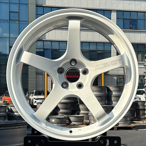 Jantes de course forgées 17 <span class=keywords><strong>18</strong></span> pouces personnalisées 5 branches à déport profond JDM 5X100 5X114.3 5*120 pour GR86 Yaris Civic Type BRZ WRX - Product Image 1
