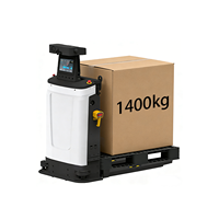 Robot mobile autonome de positionnement SLAM, chariot élévateur à fourche de 1400 kg, robot mobile autonome à batterie, chariot élévateur AGV