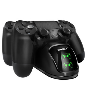 Sạc Dock trạm cho <span class=keywords><strong>PS4</strong></span> điều khiển kép <span class=keywords><strong>USB</strong></span> với LED chỉ số Joystick sạc cho <span class=keywords><strong>PS4</strong></span> gamepad - Product Image 1