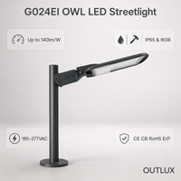Luminaria LED para Alumbrado Público de 50w 100w 150w 200w 300w, Resistente al Agua IP65, para Exteriores, con 3 Años de Garantía