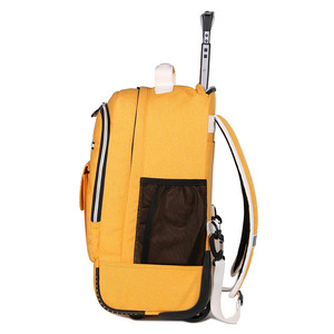 Sac à dos à roulettes Weishengda Oxford double usage, ultra-léger, protection de la colonne vertébrale, imprimés animaux, 17 pouces - Product Image 2