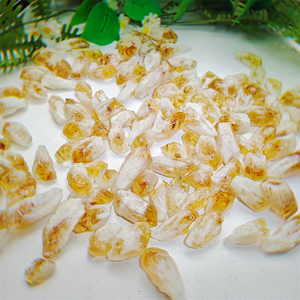 Cristales de Cuarzo Citrino Naturales de 2-4 cm, Piedras Curativas Pulimentadas, Espécimen en Bruto para la Fabricación de Joyas - Product Image 6