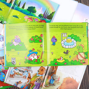 Libro de Cuentos Infantil Personalizado de Tapa Dura, Pincel Mágico, Ilustraciones a Todo Color, Libro de Aprendizaje Temprano, Impresión Offset - Product Image 6