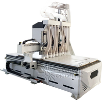 Machine multi-têtes de routeur 3D CNC, haute efficacité, prix le plus bas